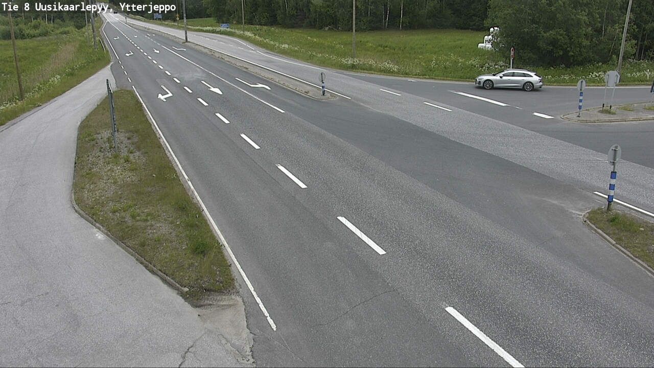 Kelikamerat Kuva Tie 8 Uusikaarlepyy, Ytterjeppo, Uusikaarlepyy, Pohjanmaa