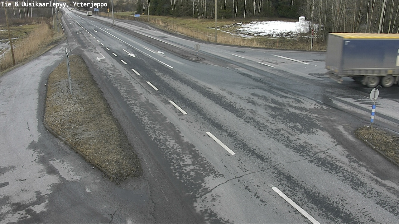 Kelikamerat Kuva Tie 8 Uusikaarlepyy, Ytterjeppo, Uusikaarlepyy, Pohjanmaa