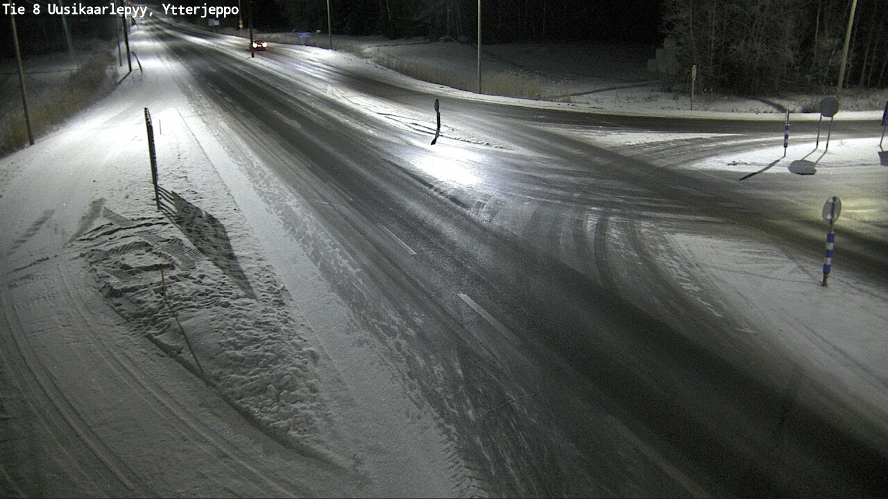 Kelikamerat Kuva Tie 8 Uusikaarlepyy, Ytterjeppo, Uusikaarlepyy, Pohjanmaa