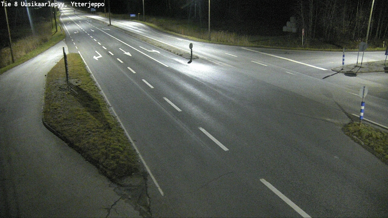 Kelikamerat Kuva Tie 8 Uusikaarlepyy, Ytterjeppo, Uusikaarlepyy, Pohjanmaa