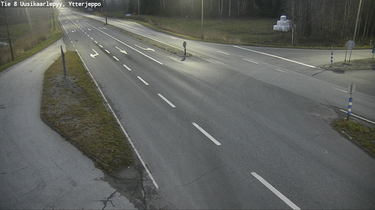 Kelikamerat Kuva Tie 8 Uusikaarlepyy, Ytterjeppo, Uusikaarlepyy, Pohjanmaa