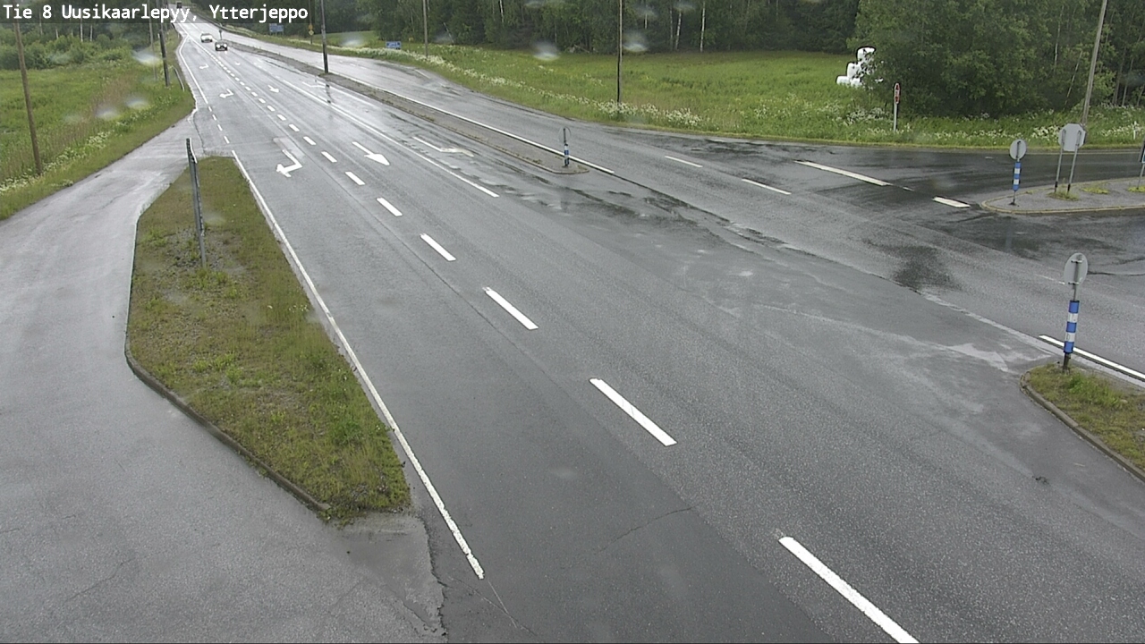 Kelikamerat Kuva Tie 8 Uusikaarlepyy, Ytterjeppo, Uusikaarlepyy, Pohjanmaa