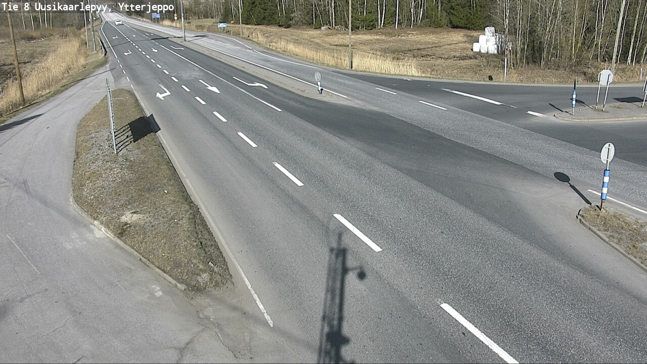 Kelikamerat Kuva Tie 8 Uusikaarlepyy, Ytterjeppo, Uusikaarlepyy, Pohjanmaa