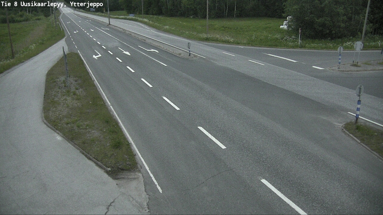 Kelikamerat Kuva Tie 8 Uusikaarlepyy, Ytterjeppo, Uusikaarlepyy, Pohjanmaa