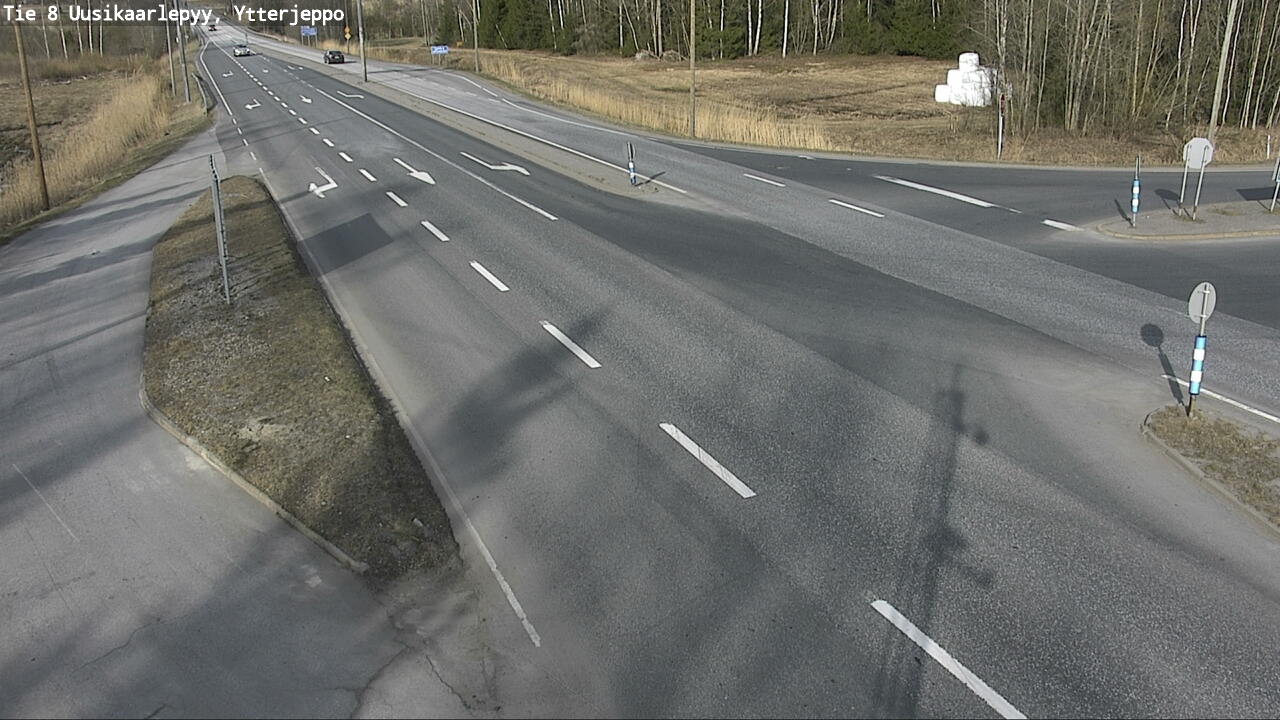 Kelikamerat Kuva Tie 8 Uusikaarlepyy, Ytterjeppo, Uusikaarlepyy, Pohjanmaa