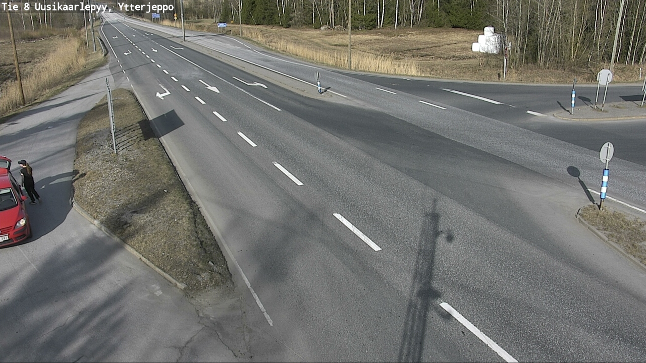 Kelikamerat Kuva Tie 8 Uusikaarlepyy, Ytterjeppo, Uusikaarlepyy, Pohjanmaa