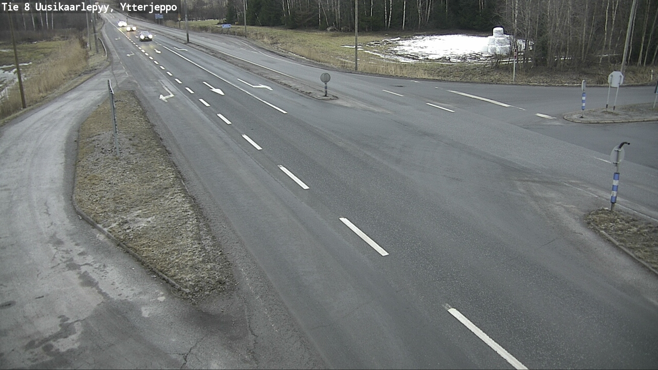 Kelikamerat Kuva Tie 8 Uusikaarlepyy, Ytterjeppo, Uusikaarlepyy, Pohjanmaa