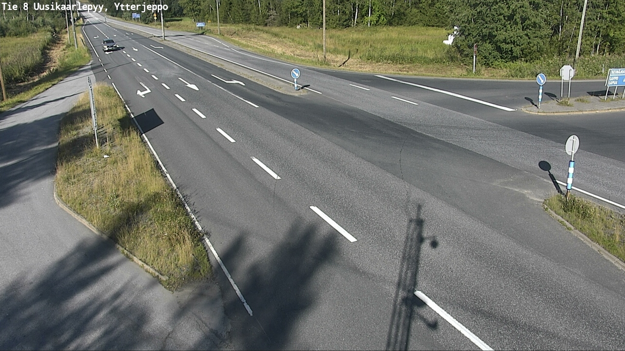 Kelikamerat Kuva Tie 8 Uusikaarlepyy, Ytterjeppo, Uusikaarlepyy, Pohjanmaa