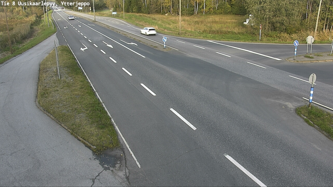 Kelikamerat Kuva Tie 8 Uusikaarlepyy, Ytterjeppo, Uusikaarlepyy, Pohjanmaa