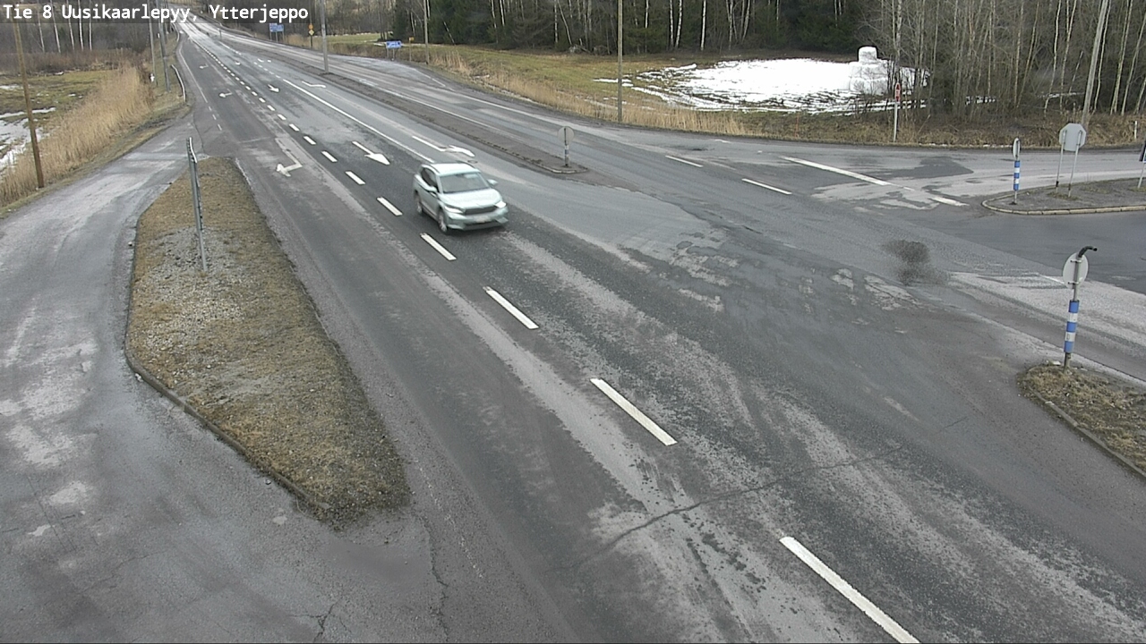 Kelikamerat Kuva Tie 8 Uusikaarlepyy, Ytterjeppo, Uusikaarlepyy, Pohjanmaa