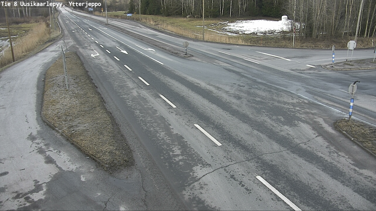 Kelikamerat Kuva Tie 8 Uusikaarlepyy, Ytterjeppo, Uusikaarlepyy, Pohjanmaa