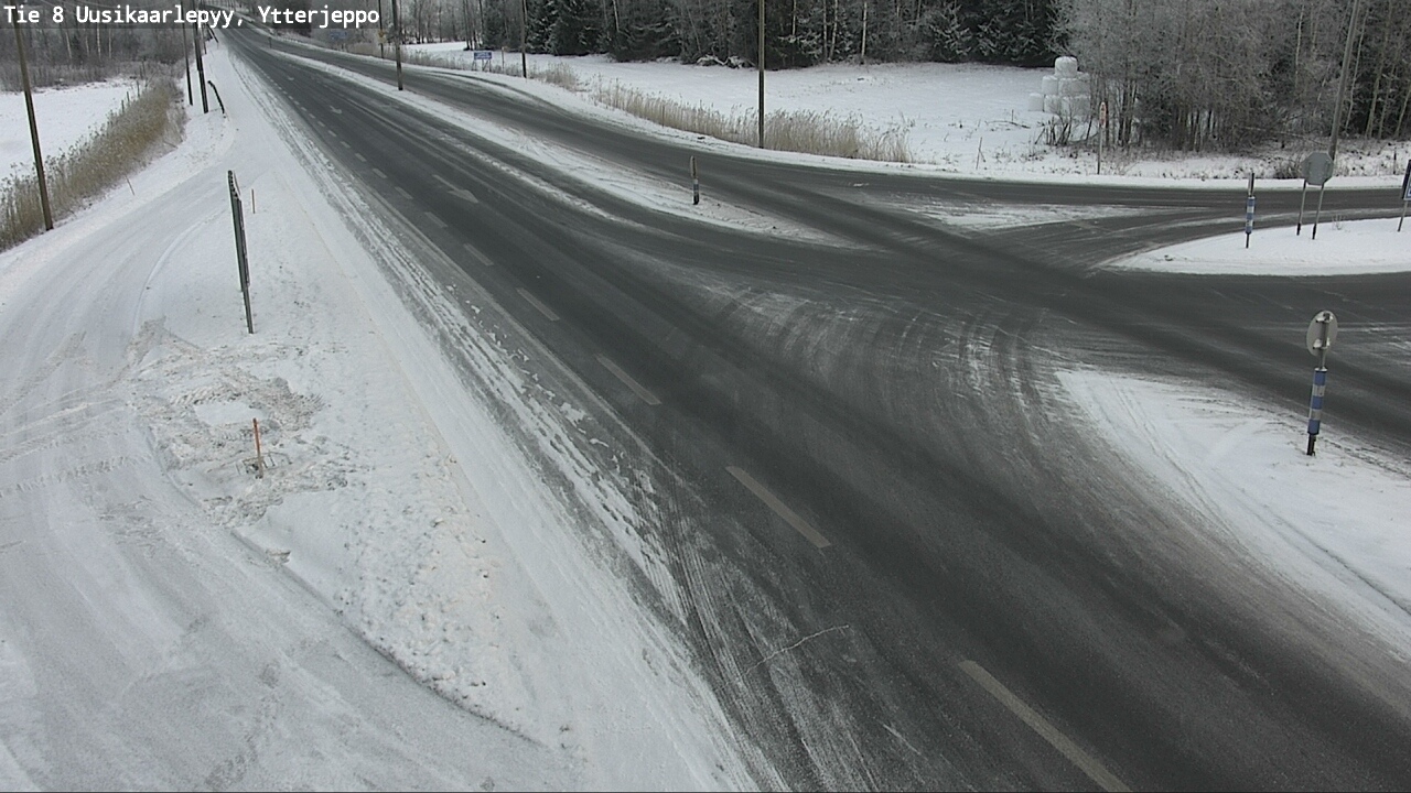 Kelikamerat Kuva Tie 8 Uusikaarlepyy, Ytterjeppo, Uusikaarlepyy, Pohjanmaa