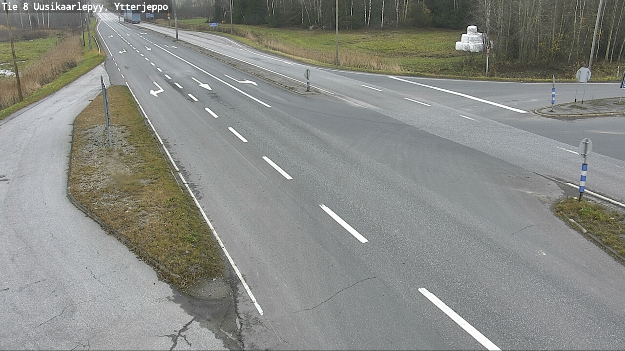 Kelikamerat Kuva Tie 8 Uusikaarlepyy, Ytterjeppo, Uusikaarlepyy, Pohjanmaa