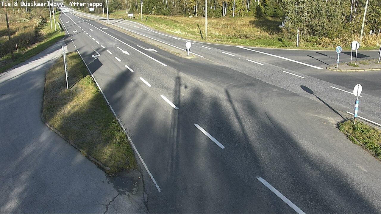 Kelikamerat Kuva Tie 8 Uusikaarlepyy, Ytterjeppo, Uusikaarlepyy, Pohjanmaa