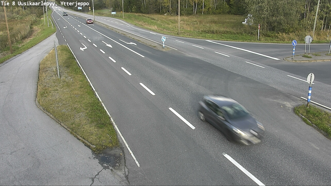 Kelikamerat Kuva Tie 8 Uusikaarlepyy, Ytterjeppo, Uusikaarlepyy, Pohjanmaa
