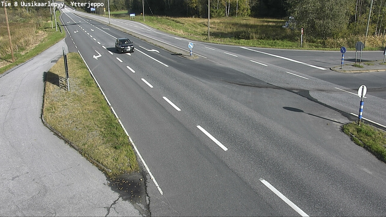 Weather Camera Image Väg 8 Nykarleby, Ytterjeppo, Uusikaarlepyy, Pohjanmaa