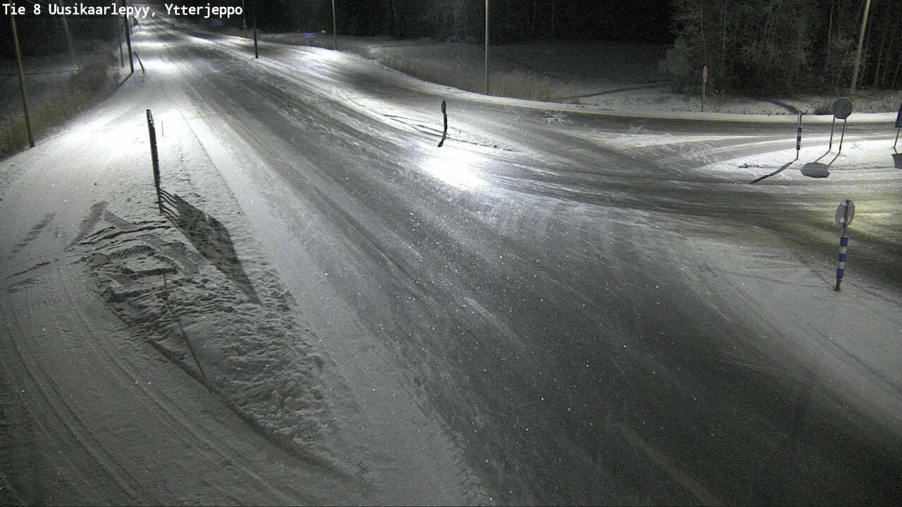 Kelikamerat Kuva Tie 8 Uusikaarlepyy, Ytterjeppo, Uusikaarlepyy, Pohjanmaa