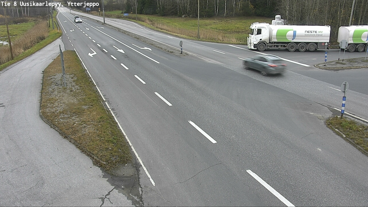 Kelikamerat Kuva Tie 8 Uusikaarlepyy, Ytterjeppo, Uusikaarlepyy, Pohjanmaa