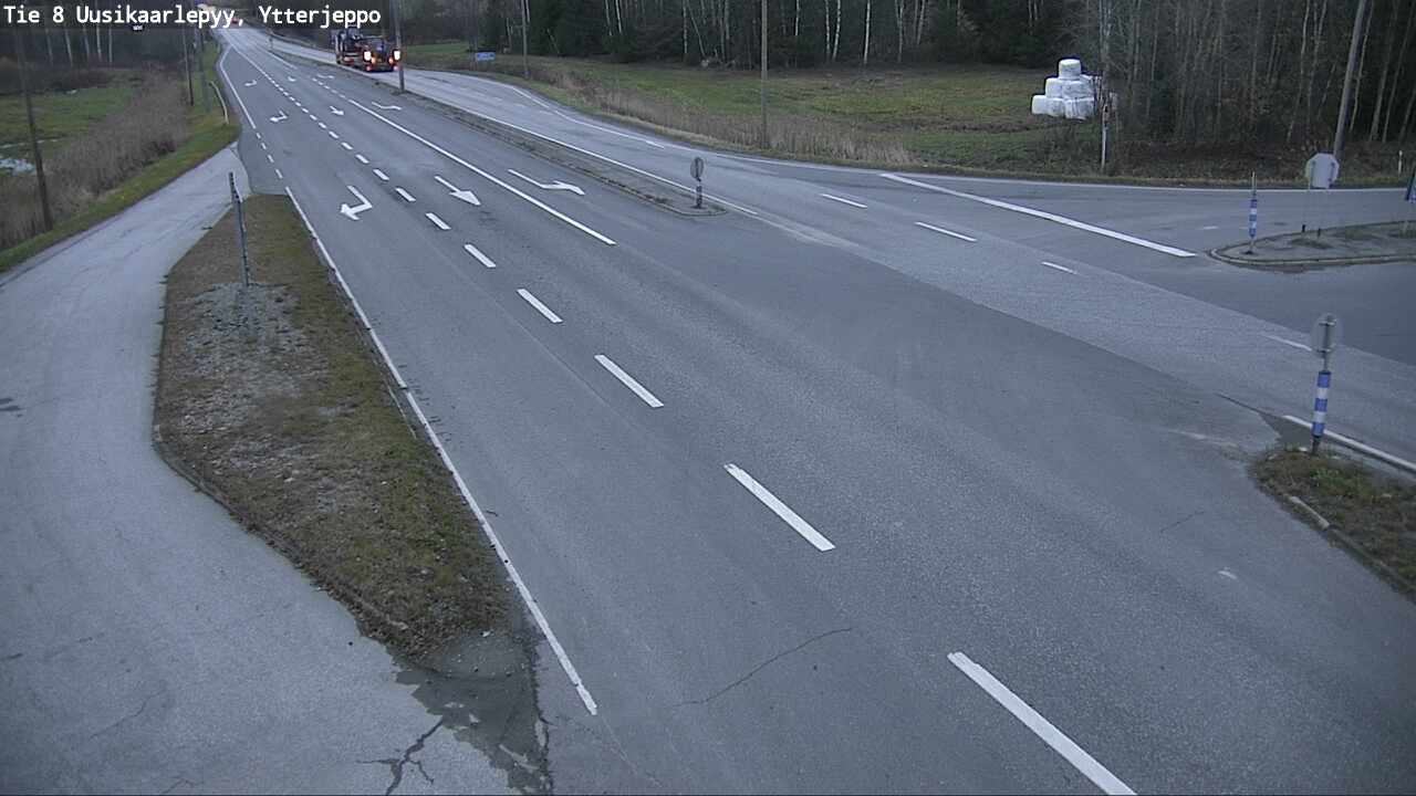 Kelikamerat Kuva Tie 8 Uusikaarlepyy, Ytterjeppo, Uusikaarlepyy, Pohjanmaa