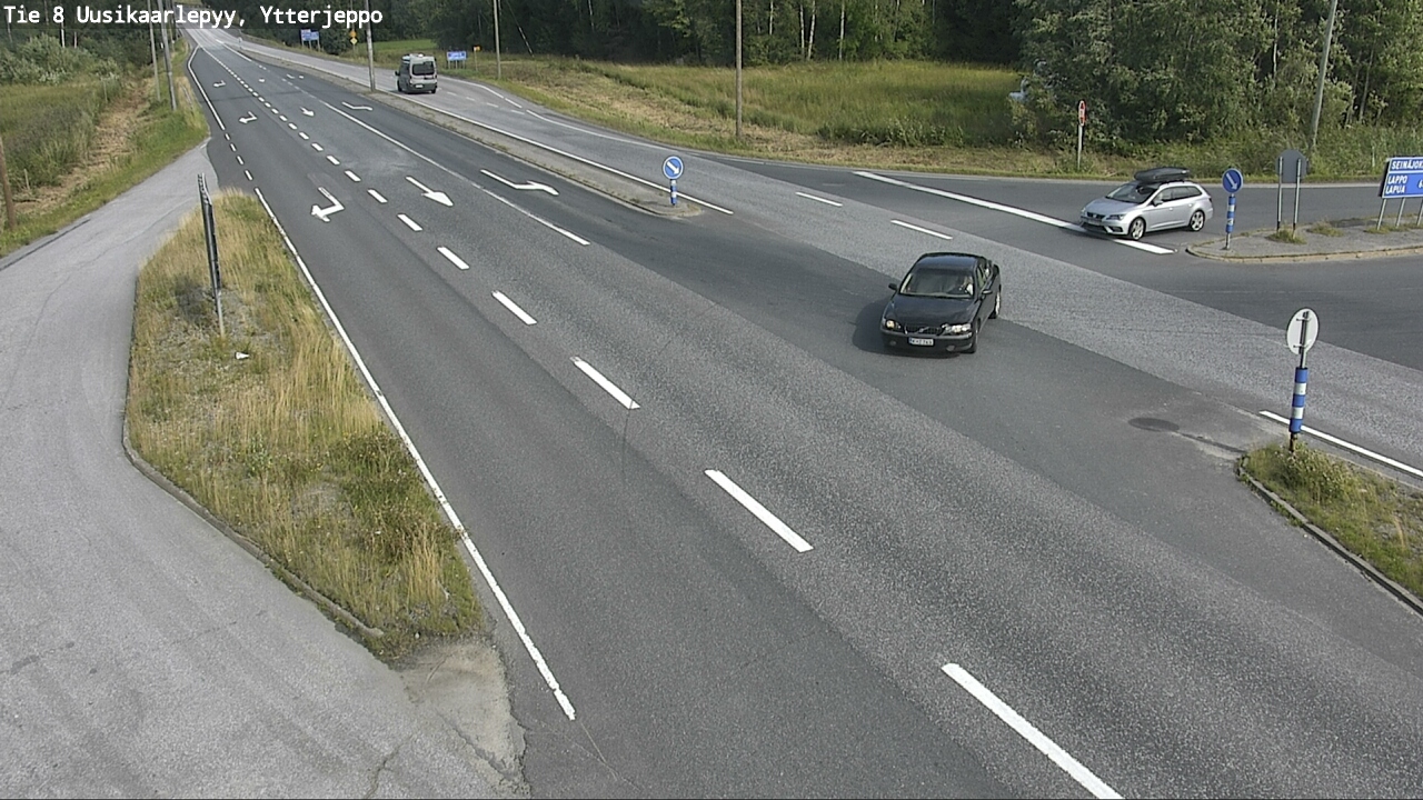 Kelikamerat Kuva Tie 8 Uusikaarlepyy, Ytterjeppo, Uusikaarlepyy, Pohjanmaa