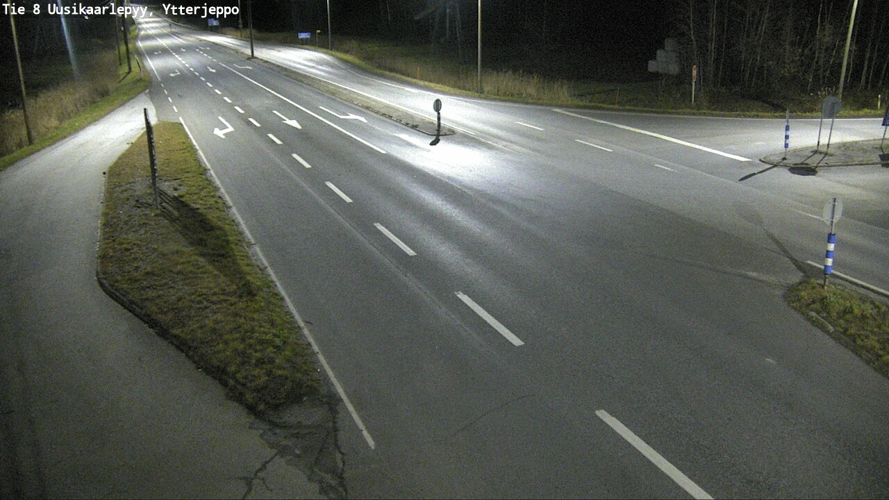 Kelikamerat Kuva Tie 8 Uusikaarlepyy, Ytterjeppo, Uusikaarlepyy, Pohjanmaa