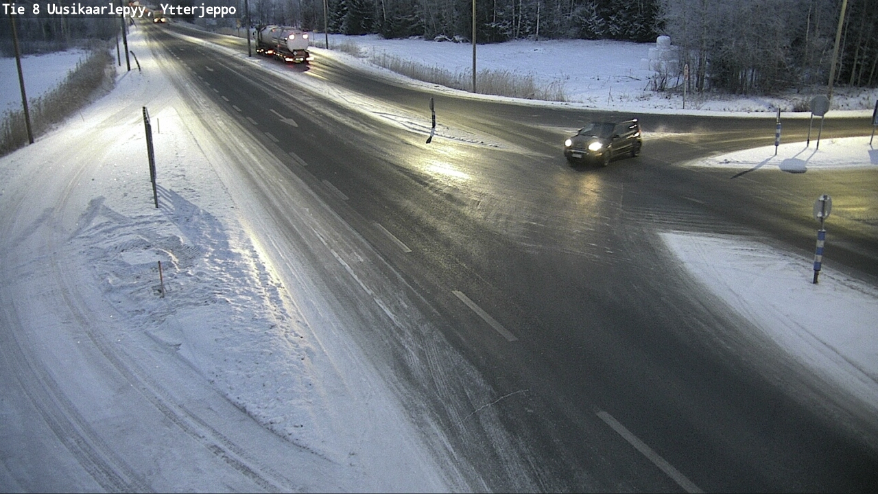 Kelikamerat Kuva Tie 8 Uusikaarlepyy, Ytterjeppo, Uusikaarlepyy, Pohjanmaa
