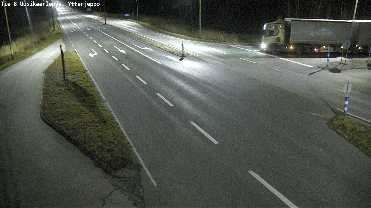 Kelikamerat Kuva Tie 8 Uusikaarlepyy, Ytterjeppo, Uusikaarlepyy, Pohjanmaa