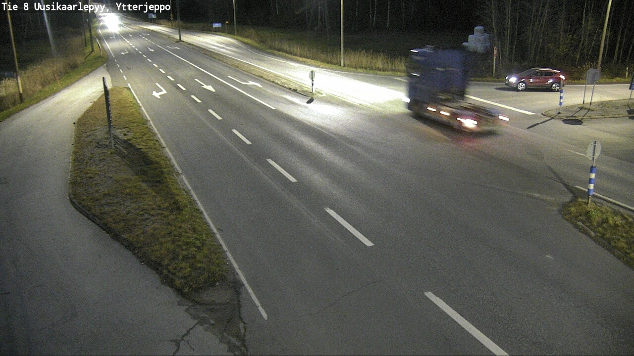 Kelikamerat Kuva Tie 8 Uusikaarlepyy, Ytterjeppo, Uusikaarlepyy, Pohjanmaa