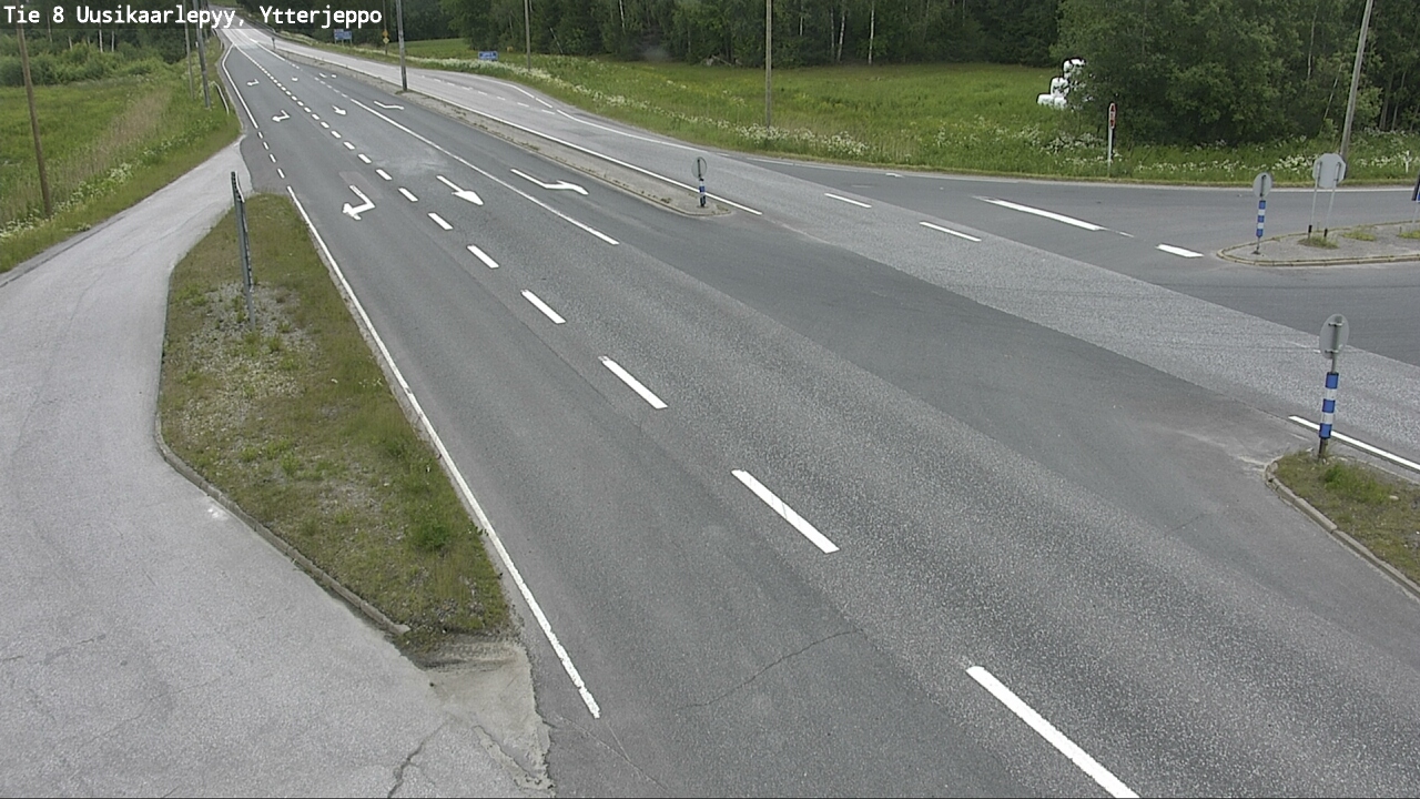 Kelikamerat Kuva Tie 8 Uusikaarlepyy, Ytterjeppo, Uusikaarlepyy, Pohjanmaa