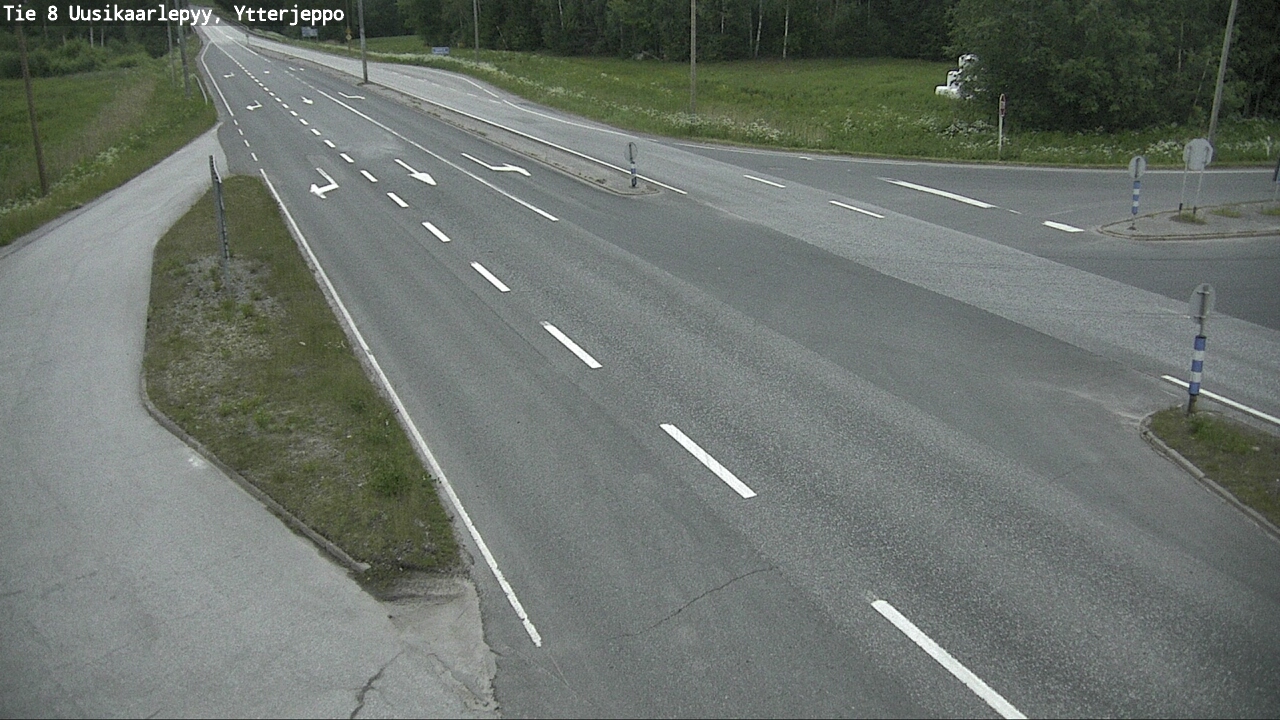 Kelikamerat Kuva Tie 8 Uusikaarlepyy, Ytterjeppo, Uusikaarlepyy, Pohjanmaa