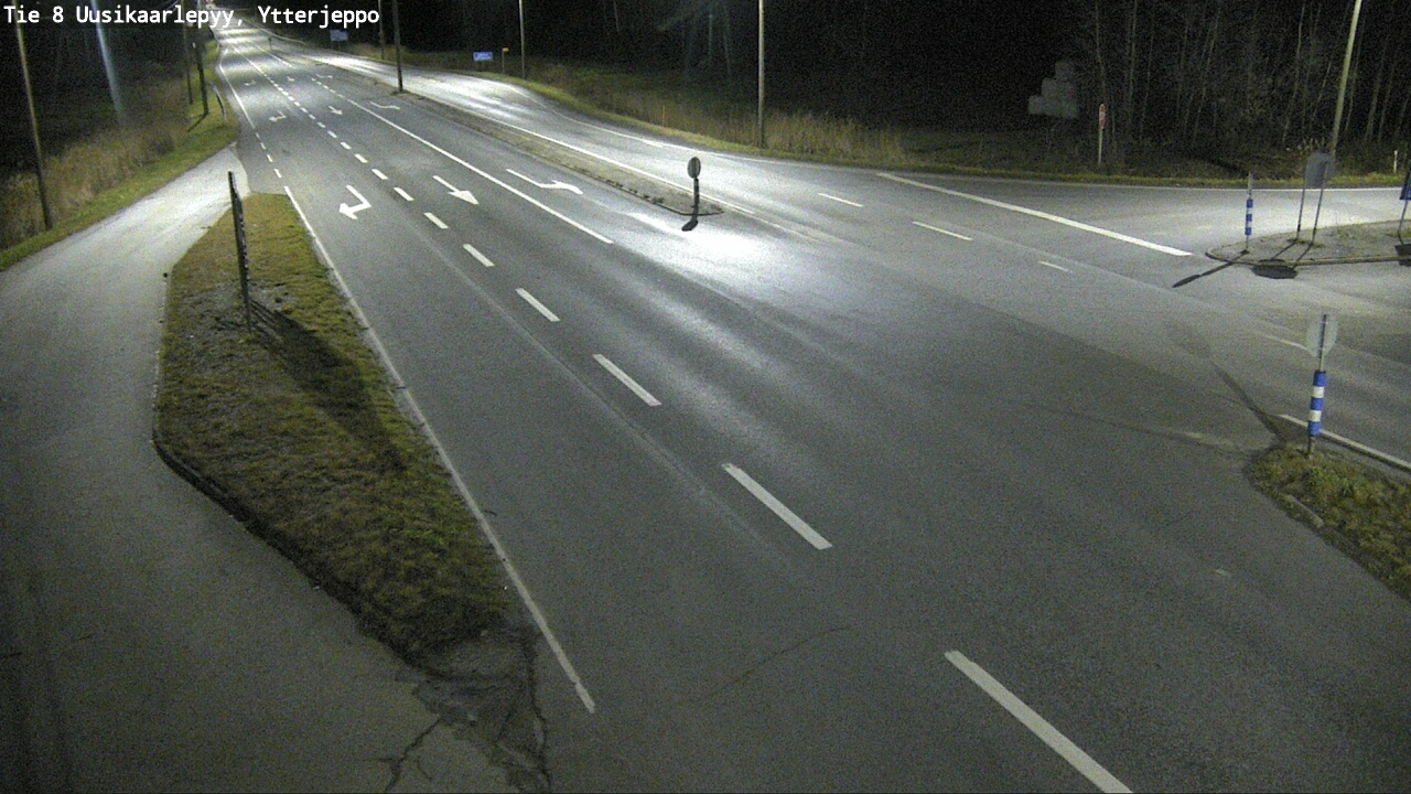 Kelikamerat Kuva Tie 8 Uusikaarlepyy, Ytterjeppo, Uusikaarlepyy, Pohjanmaa