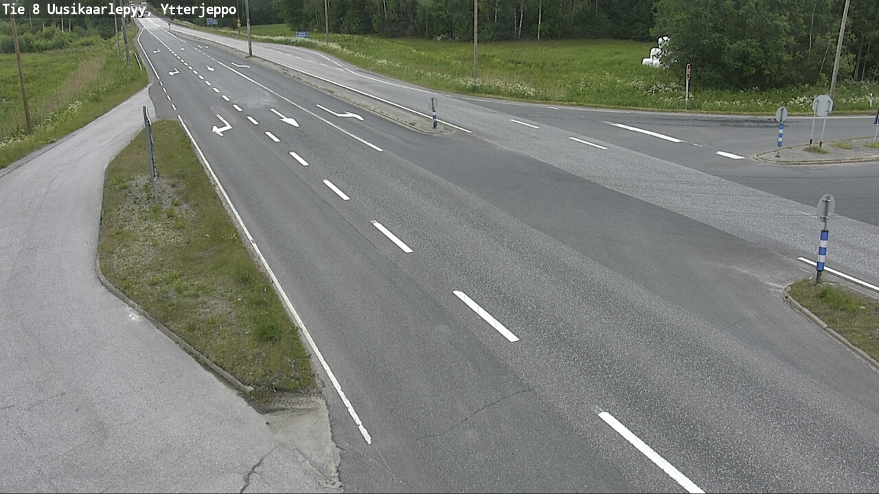 Kelikamerat Kuva Tie 8 Uusikaarlepyy, Ytterjeppo, Uusikaarlepyy, Pohjanmaa