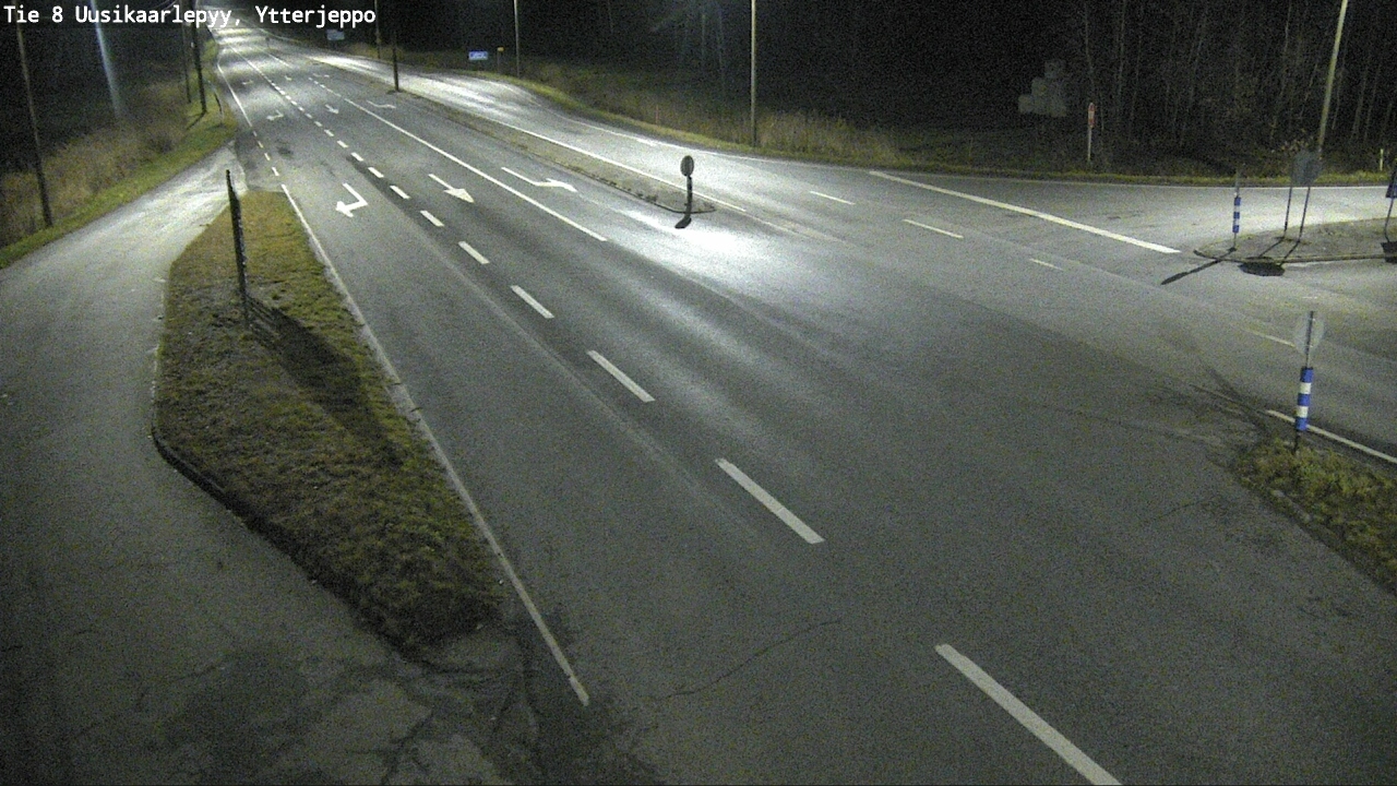 Kelikamerat Kuva Tie 8 Uusikaarlepyy, Ytterjeppo, Uusikaarlepyy, Pohjanmaa