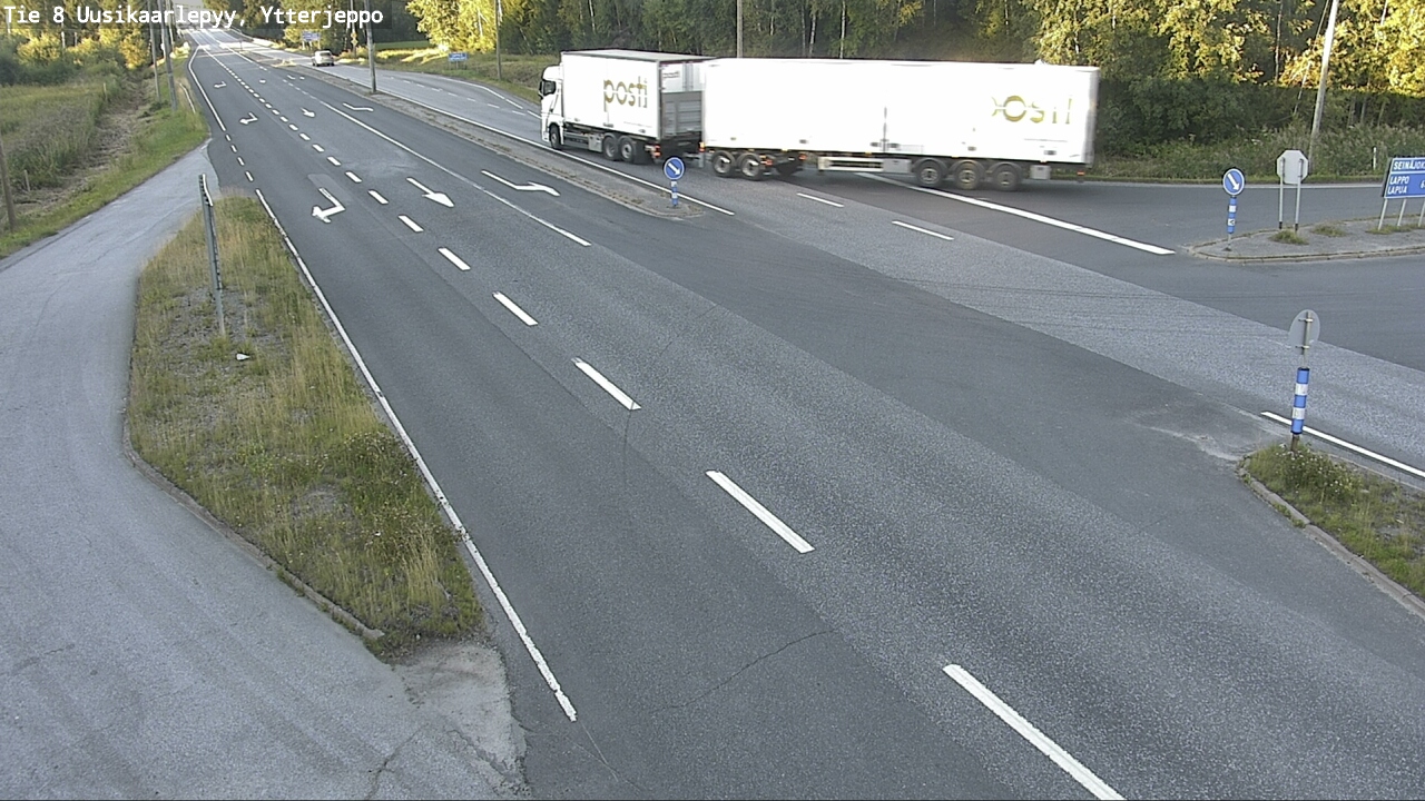 Kelikamerat Kuva Tie 8 Uusikaarlepyy, Ytterjeppo, Uusikaarlepyy, Pohjanmaa