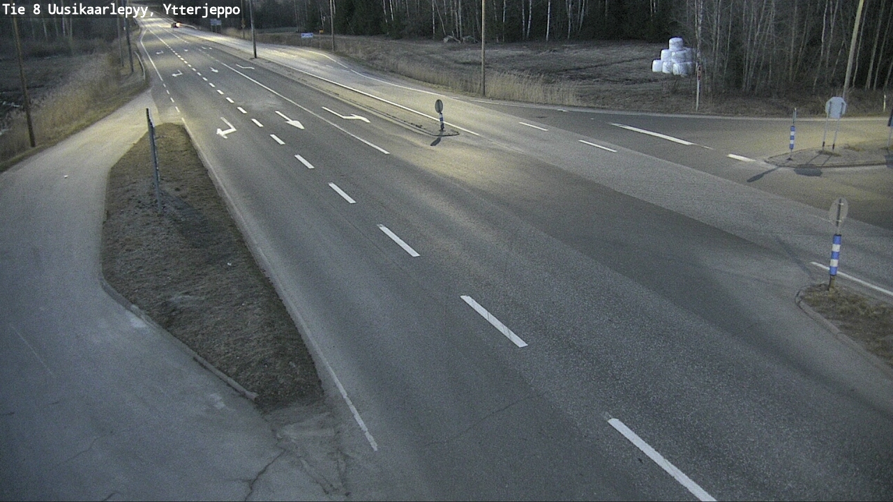 Kelikamerat Kuva Tie 8 Uusikaarlepyy, Ytterjeppo, Uusikaarlepyy, Pohjanmaa