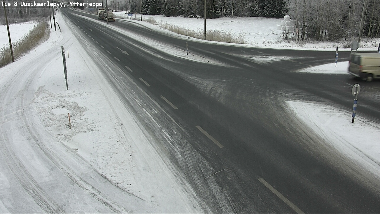 Kelikamerat Kuva Tie 8 Uusikaarlepyy, Ytterjeppo, Uusikaarlepyy, Pohjanmaa