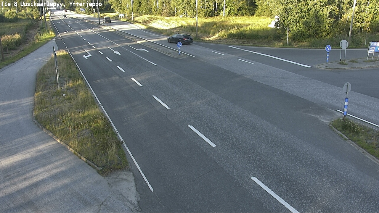 Kelikamerat Kuva Tie 8 Uusikaarlepyy, Ytterjeppo, Uusikaarlepyy, Pohjanmaa