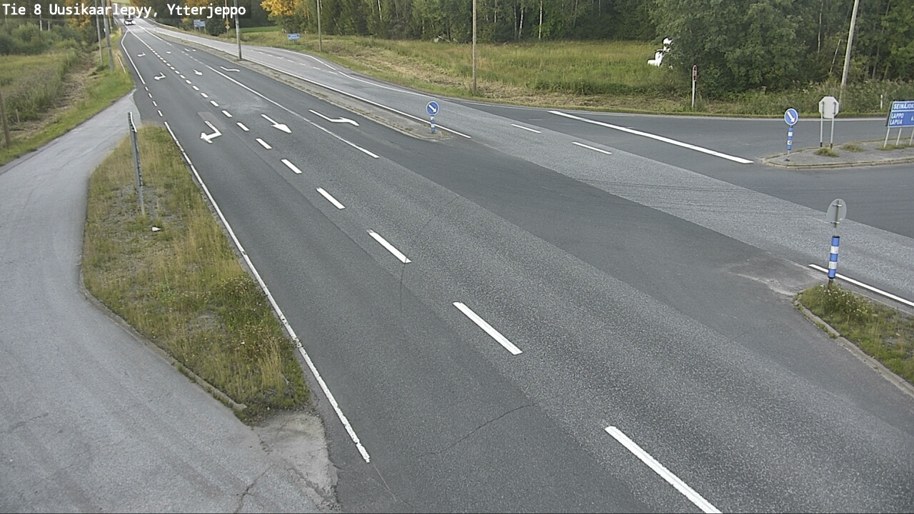 Kelikamerat Kuva Tie 8 Uusikaarlepyy, Ytterjeppo, Uusikaarlepyy, Pohjanmaa