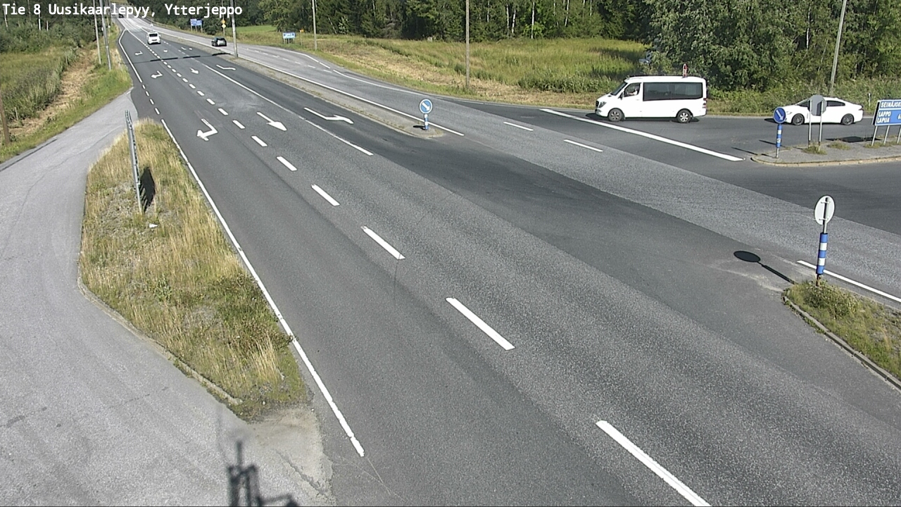 Kelikamerat Kuva Tie 8 Uusikaarlepyy, Ytterjeppo, Uusikaarlepyy, Pohjanmaa