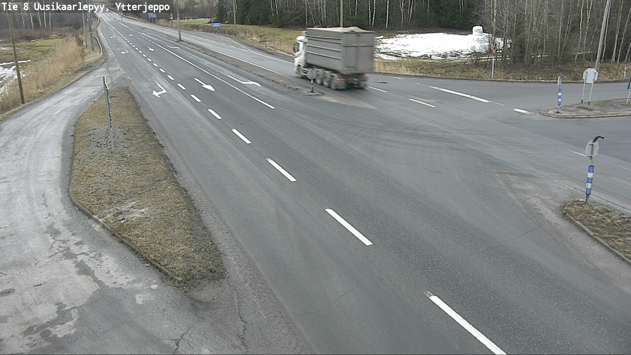 Kelikamerat Kuva Tie 8 Uusikaarlepyy, Ytterjeppo, Uusikaarlepyy, Pohjanmaa