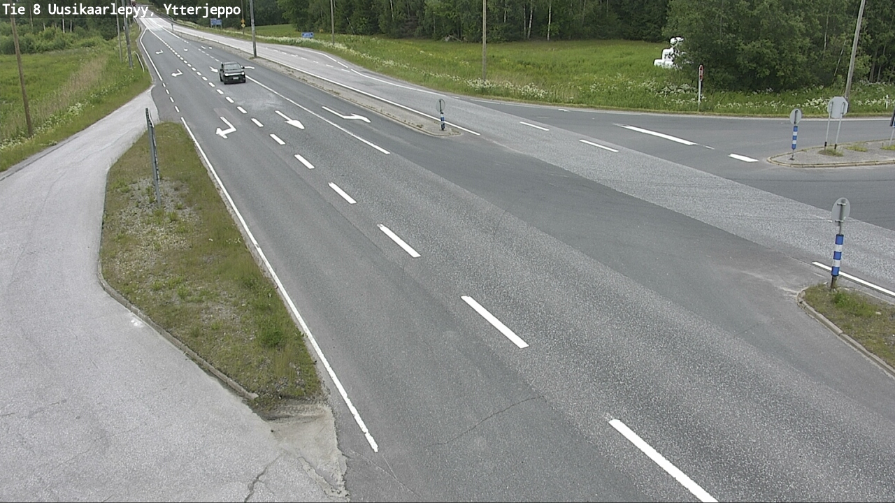 Kelikamerat Kuva Tie 8 Uusikaarlepyy, Ytterjeppo, Uusikaarlepyy, Pohjanmaa