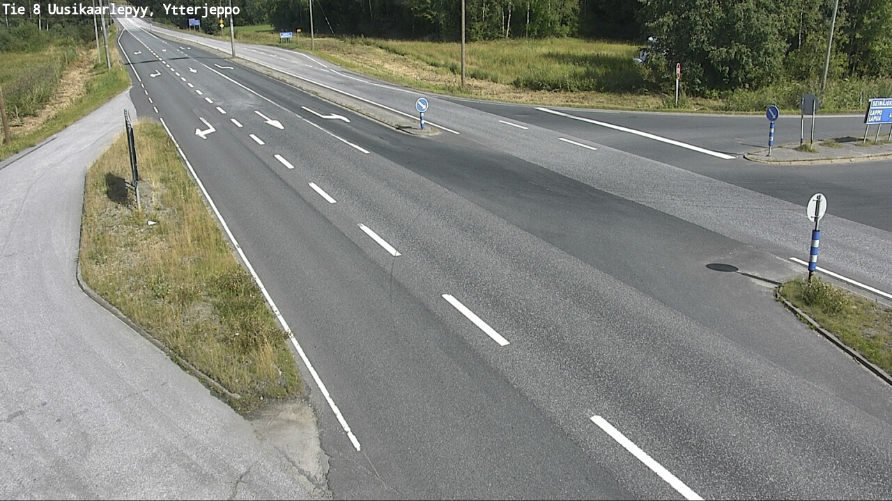 Kelikamerat Kuva Tie 8 Uusikaarlepyy, Ytterjeppo, Uusikaarlepyy, Pohjanmaa