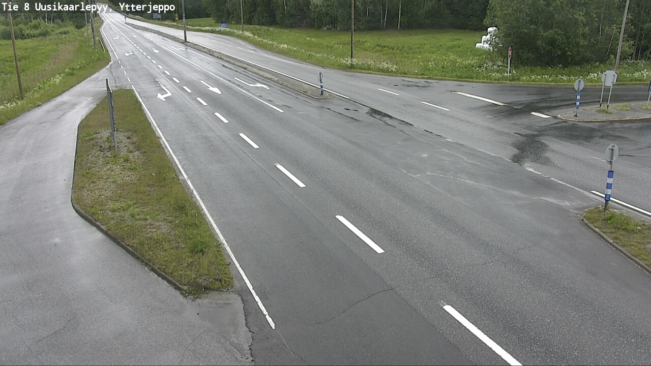 Weather Camera Image Road 8 Uusikaarlepyy, Ytterjeppo, Uusikaarlepyy, Pohjanmaa