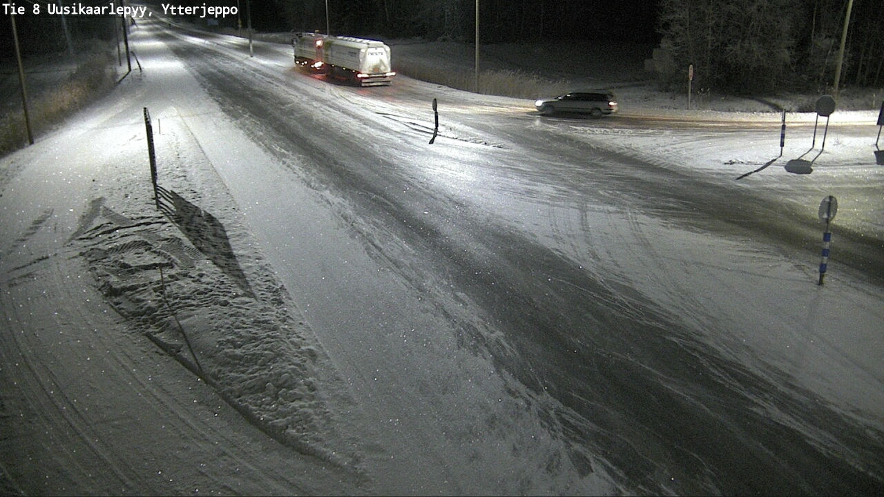 Kelikamerat Kuva Tie 8 Uusikaarlepyy, Ytterjeppo, Uusikaarlepyy, Pohjanmaa