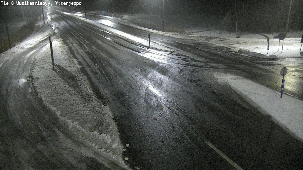 Kelikamerat Kuva Tie 8 Uusikaarlepyy, Ytterjeppo, Uusikaarlepyy, Pohjanmaa