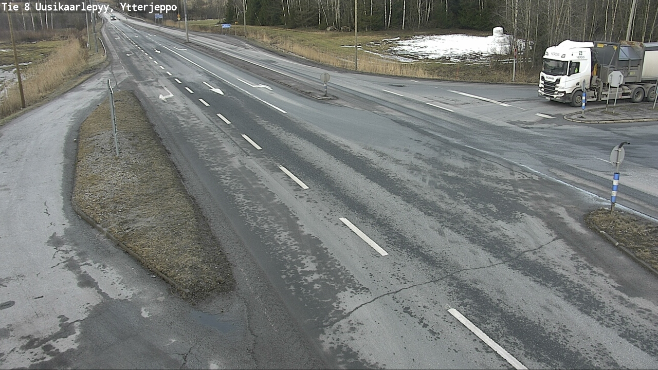 Kelikamerat Kuva Tie 8 Uusikaarlepyy, Ytterjeppo, Uusikaarlepyy, Pohjanmaa