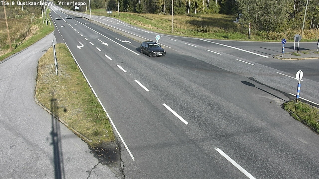 Weather Camera Image Väg 8 Nykarleby, Ytterjeppo, Uusikaarlepyy, Pohjanmaa