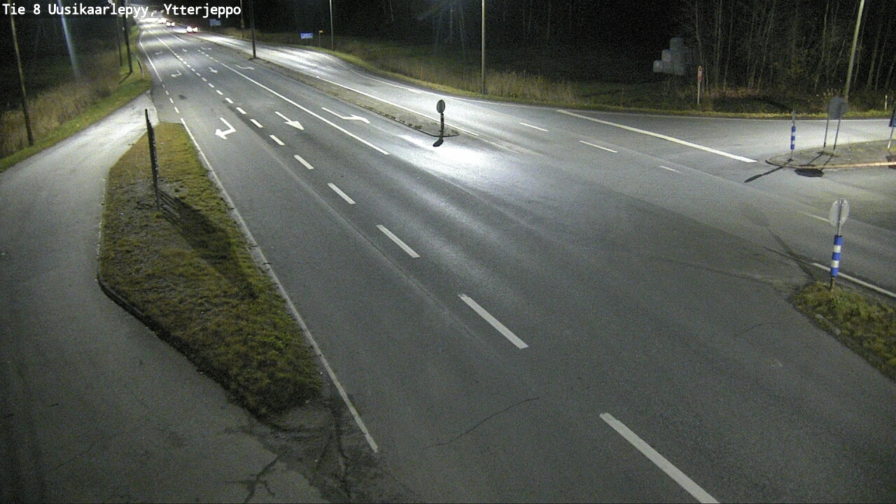 Kelikamerat Kuva Tie 8 Uusikaarlepyy, Ytterjeppo, Uusikaarlepyy, Pohjanmaa