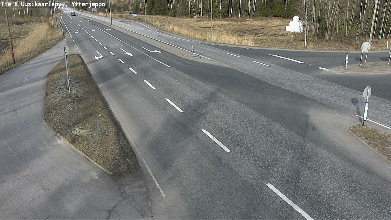 Kelikamerat Kuva Tie 8 Uusikaarlepyy, Ytterjeppo, Uusikaarlepyy, Pohjanmaa