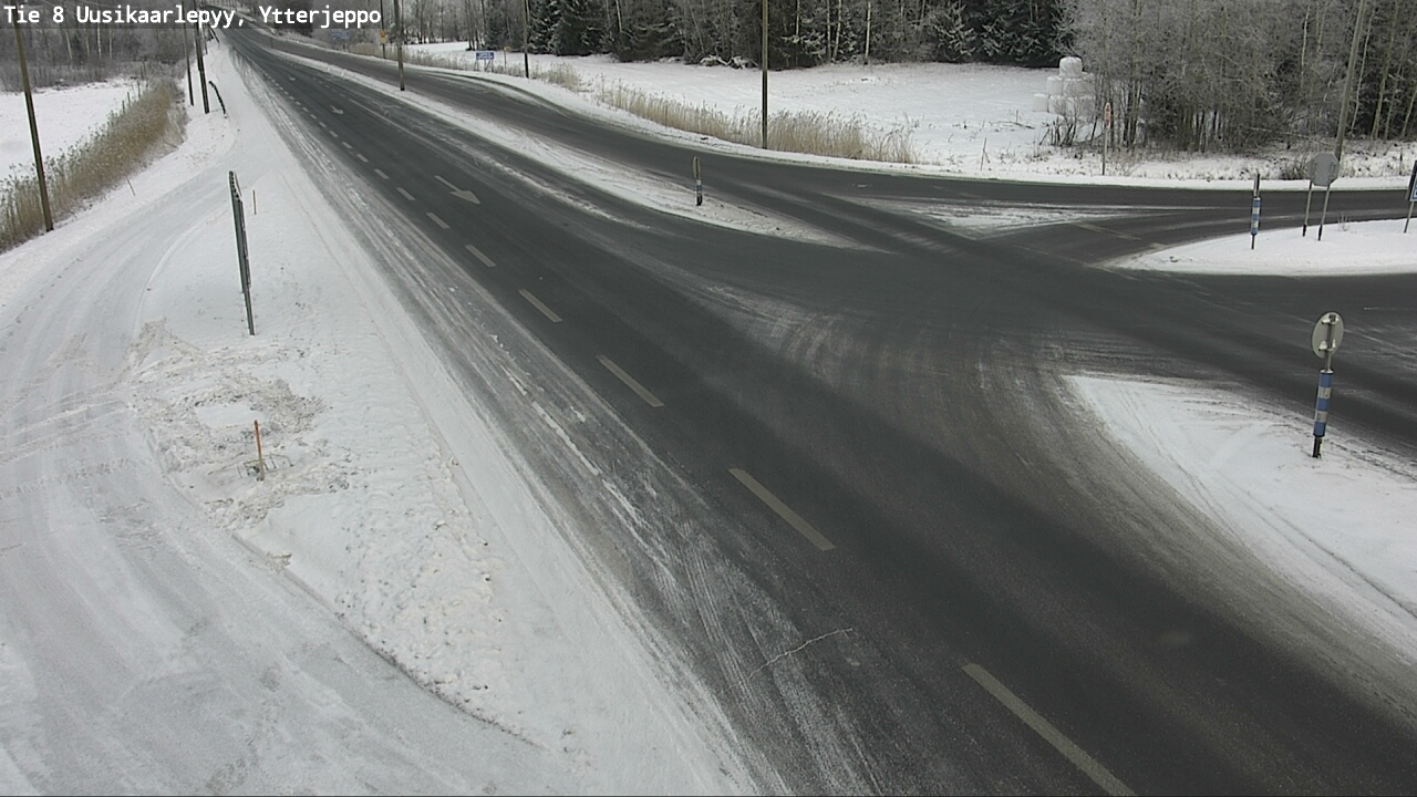 Kelikamerat Kuva Tie 8 Uusikaarlepyy, Ytterjeppo, Uusikaarlepyy, Pohjanmaa